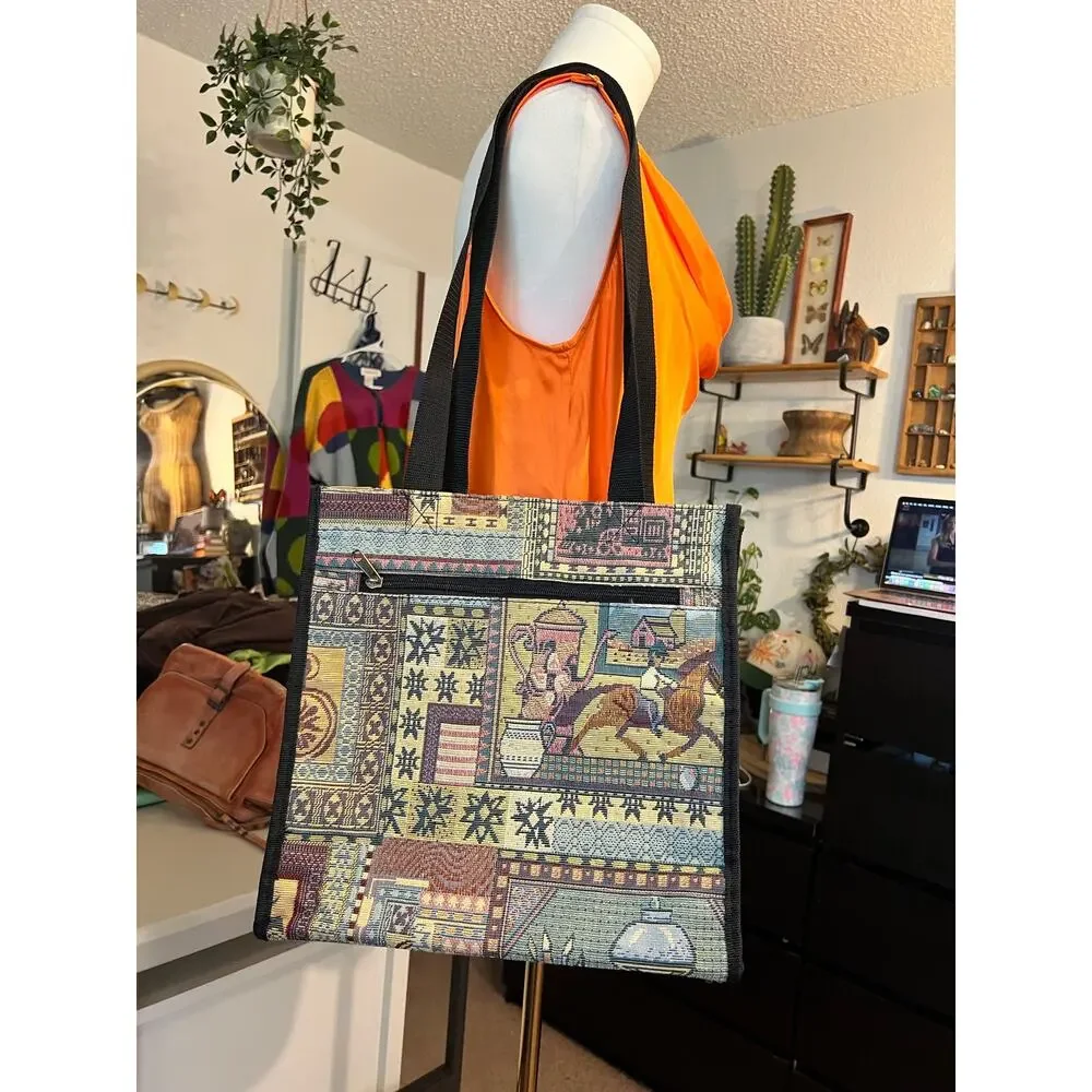 Vintage woven tapestry